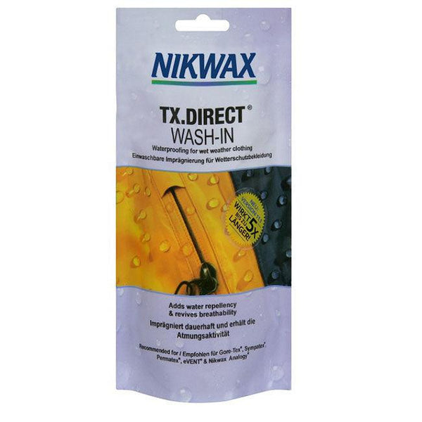 Nikwax TX Direct Wash In Waterproofer - 100ml Pouch