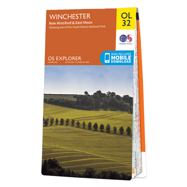 OS Explorer Map 132 - Winchester New Alresford & East Meon