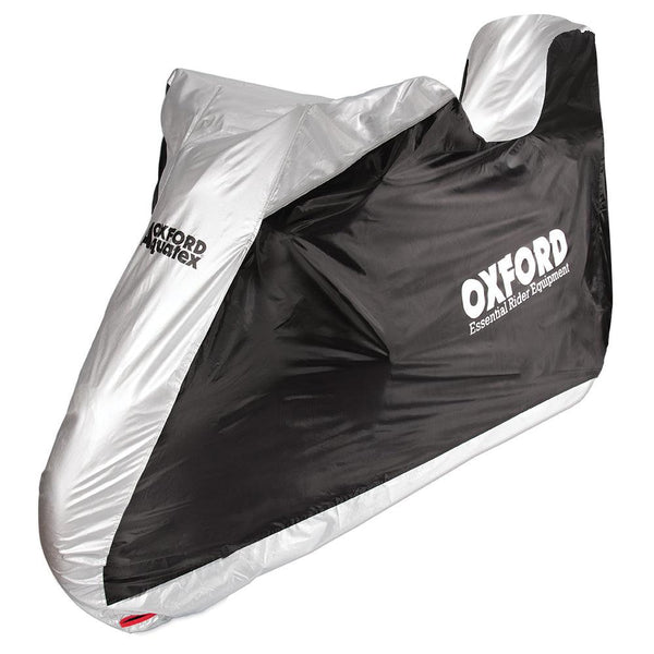 Oxford Aquatex Motorcycle Cover - Large with Top Box