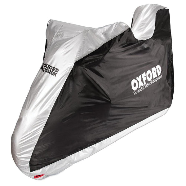 Oxford Aquatex Motorcycle Cover - Medium with Top Box