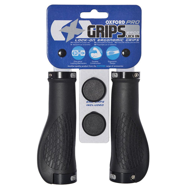 Oxford Ergonomic MTB Handlebar Grips - Lock-On