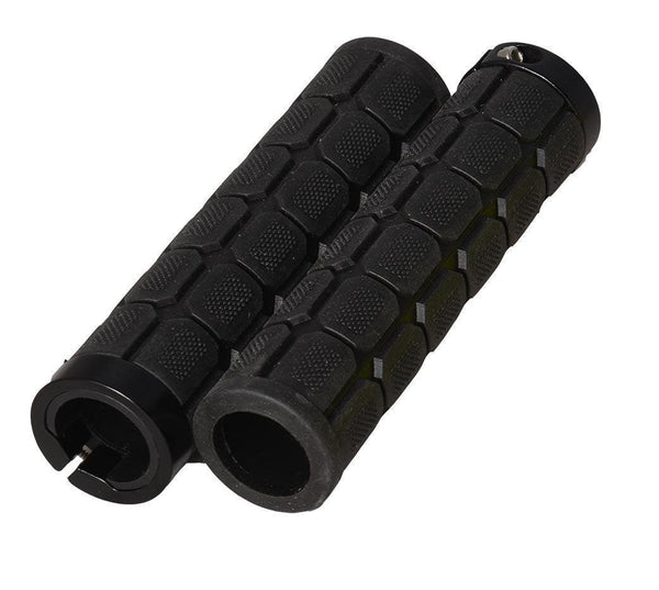 Oxford Lock-on MTB Fat Grip Handlebar Grips - Black - Towsure