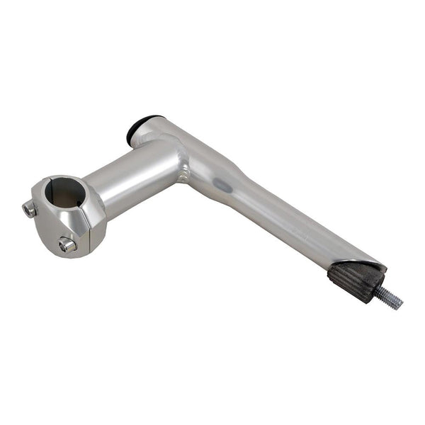 Oxford MTB Handlebar Stem 25.4mm (1 1/8") x 90mm - Silver Alloy