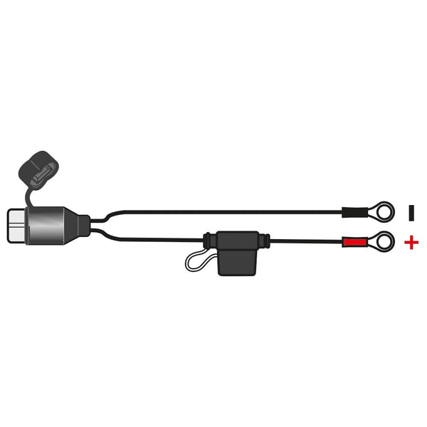 Oxford Oximiser Weatherproof Battery Lead - Ring Terminals