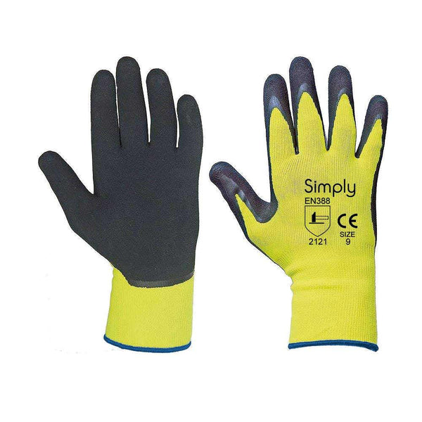 Precision Working Gloves - Polyster Latex Foam
