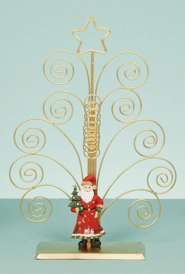 Santa Swirl Card Holder