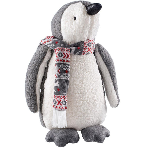 Premier Decorations Standing Young Penguin with Scarf