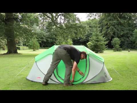 Coleman Galiano 4 Pop Up Tent - Blue