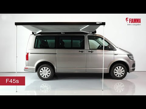 Fiamma F45S 260 Awning - VW T5/T6/T6.1 California Left Hand Drive - Titanium Case