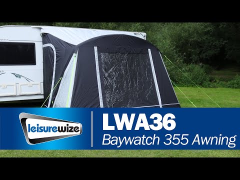 Leisurewize Baywatch 355 Porch Air Caravan Awning