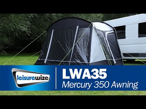 Streetwize Mercury 350 Tall Poled Driveaway Awning