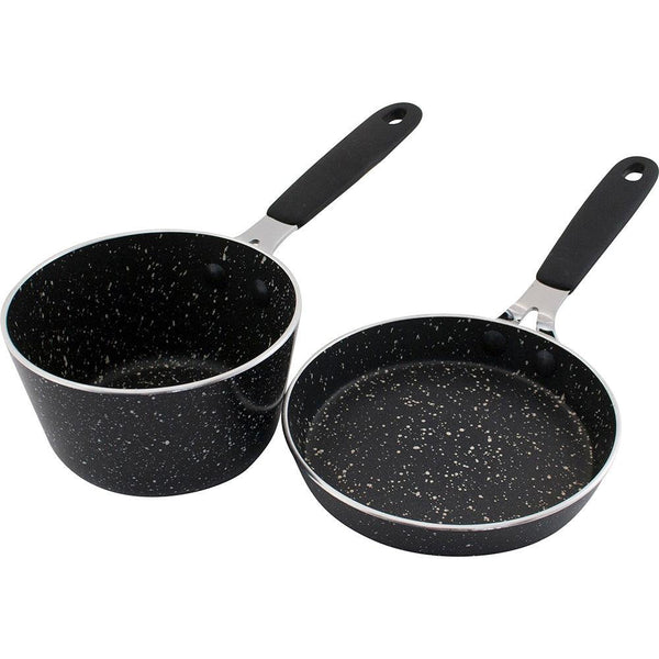 Prima 2pc Non Stick Mini Milk/Fry Pan Cookware Set