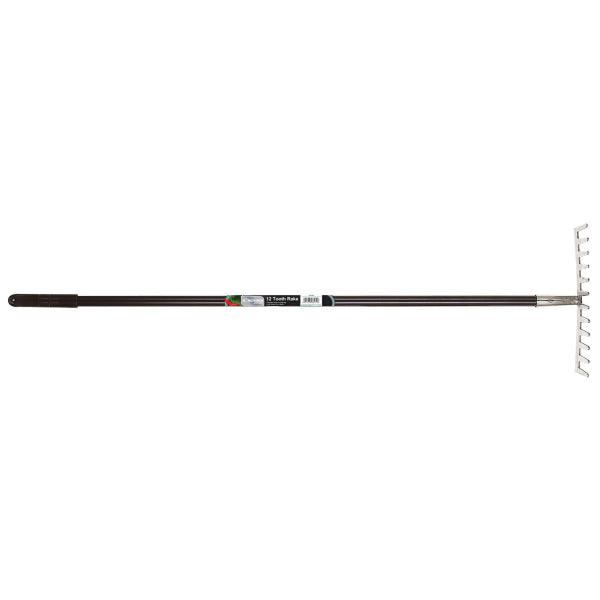 Pro Platinum Stainless Steel 12 Tooth Garden Rake