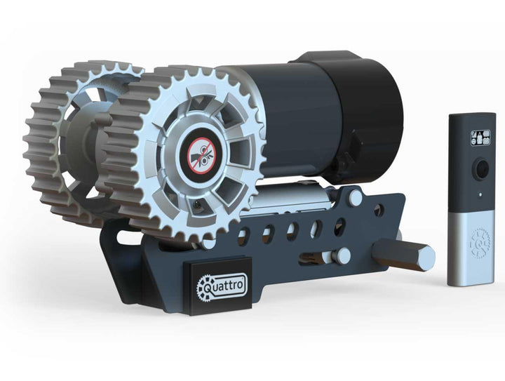 Quattro Rhodium 500 Manual Engaging Caravan Motor Mover BASIC - Towsure