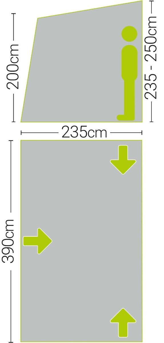 Quest Falcon 390 Porch Awning