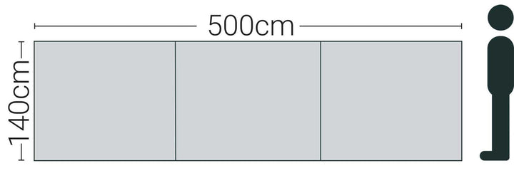 Quest Falcon 500 Windbreak - 140cm x 500cm - Towsure