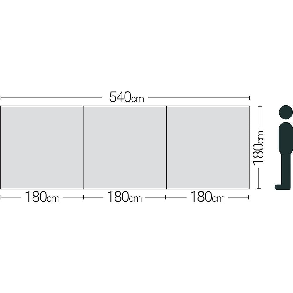 Quest Screen Shield 3 Panel Windbreak - Towsure