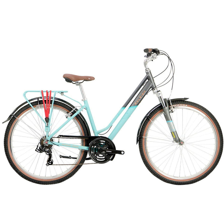 Raleigh Pioneer Trail Low Step Hybrid Bike