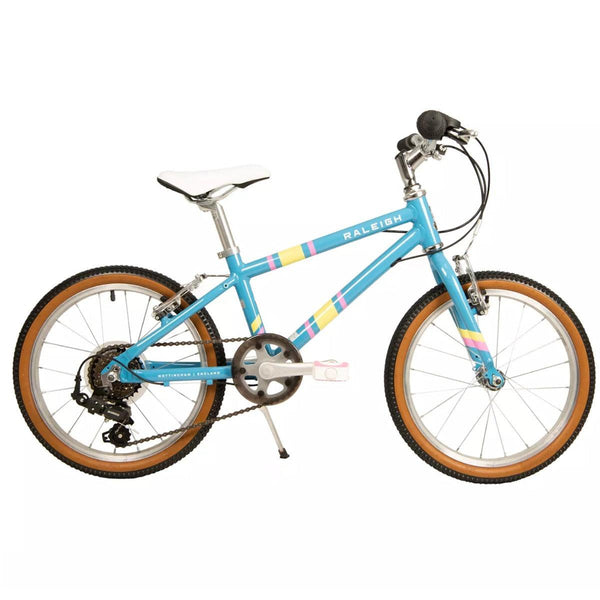 Raleigh Pop 18 Light Blue - 18" Wheel Kids Bike