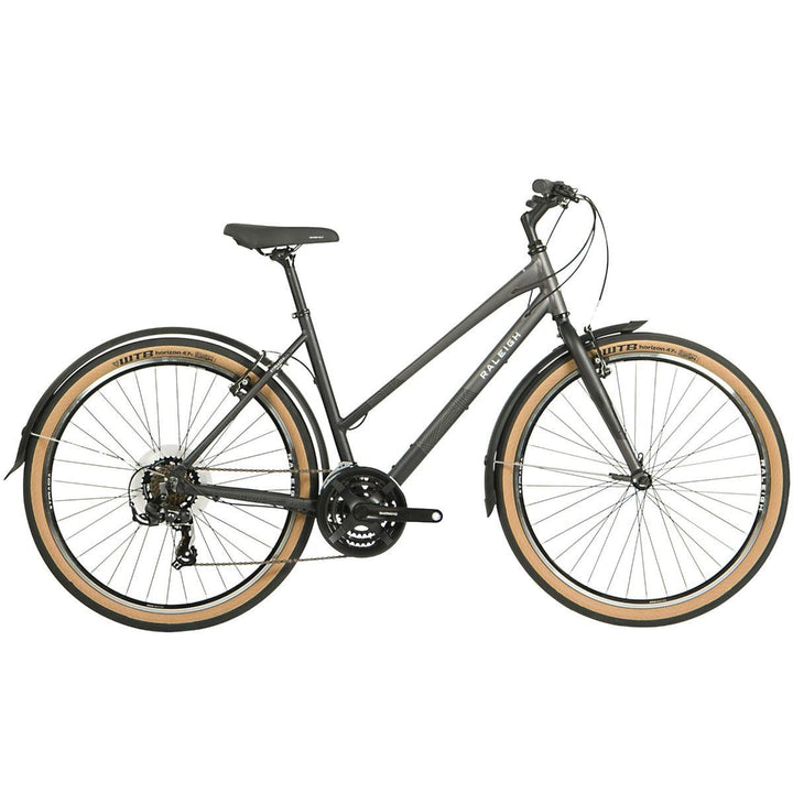 Raleigh Strada One, Open Frame Step-Through Hybrid Bike