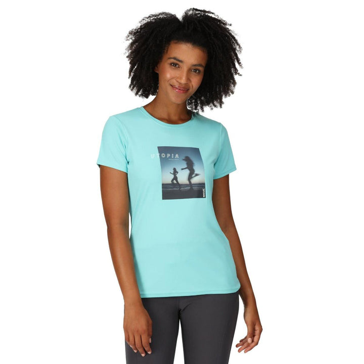 Regatta Fingal VII Womens' T-Shirt - Amazonite - Towsure