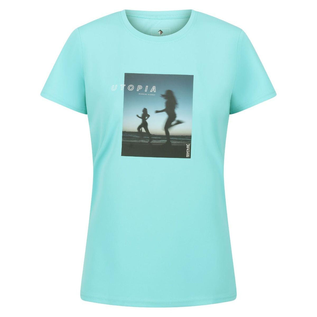 Regatta Fingal VII Womens' T-Shirt - Amazonite - Towsure