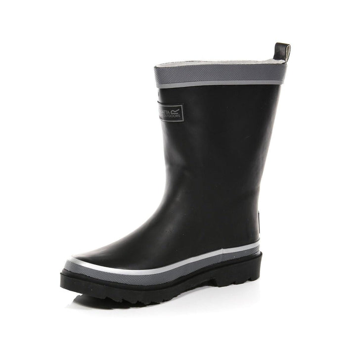 Regatta Foxfire Junior Wellies - Black - Towsure