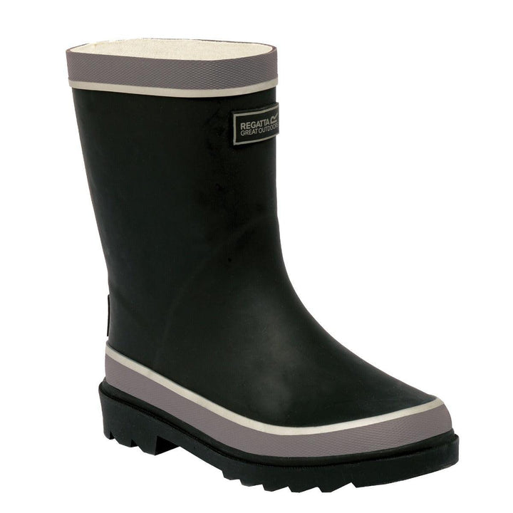 Regatta Foxfire Junior Wellies - Black - Towsure