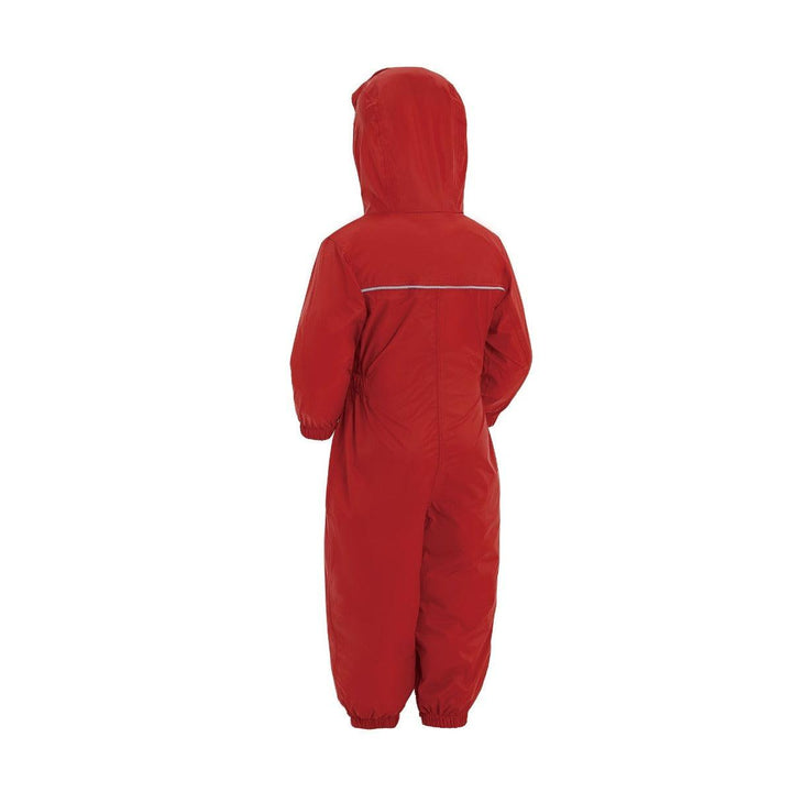 Regatta Kids Puddle IV Waterproof Puddle Suit - Pepper Red - Towsure