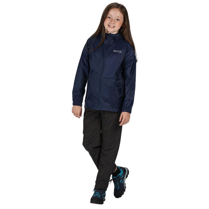 Regatta Kids Waterproof Packaway Pack It Jacket III - Midnight - Towsure