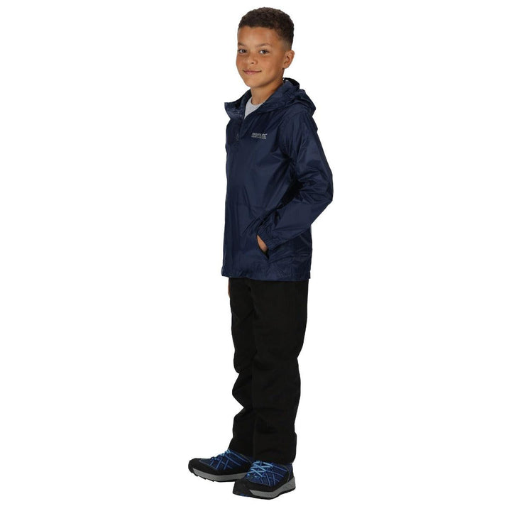 Regatta Kids Waterproof Packaway Pack It Jacket III - Midnight - Towsure