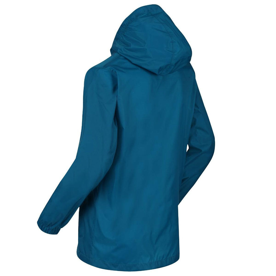 Regatta Kids Waterproof Packaway Pack It Jacket III - Teal - Towsure