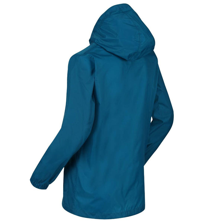 Regatta Kids Waterproof Packaway Pack It Jacket III - Teal - Towsure