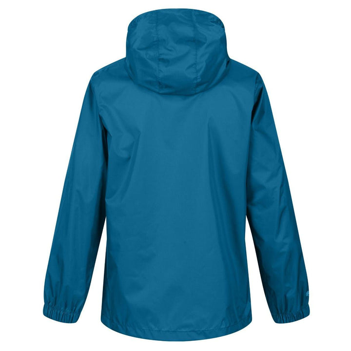 Regatta Kids Waterproof Packaway Pack It Jacket III - Teal - Towsure