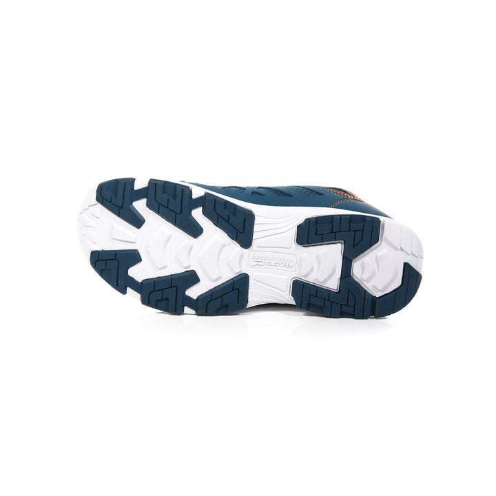 Regatta Kidsâ€™ Marine Sport II Trainers Sea - Blue Blaze Orange - Towsure