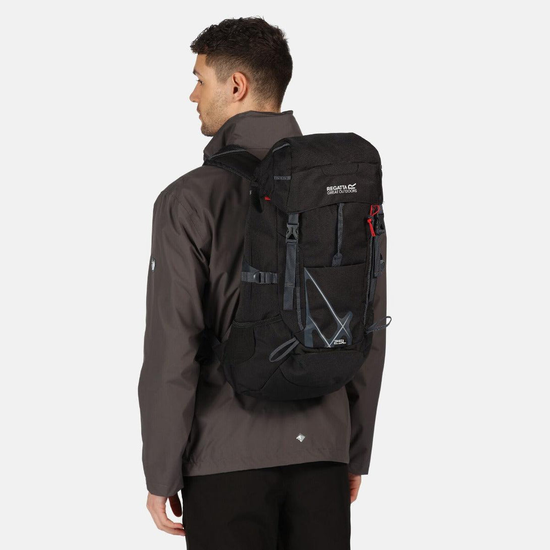 Regatta Kota Expedition 25l Rucksack - Black - Towsure