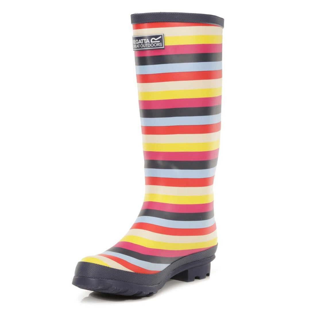 Regatta Lady Fairweather II Wellies - Multi Stripe - Towsure