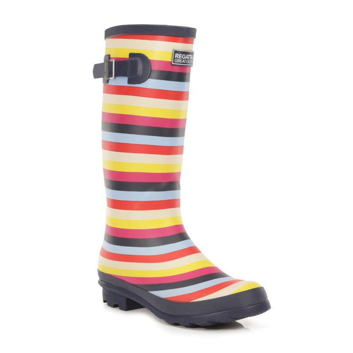 Regatta Lady Fairweather II Wellies - Multi Stripe - Towsure