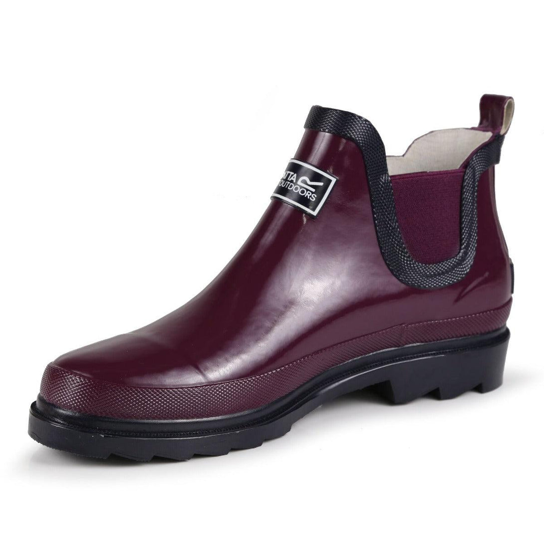 Regatta Lady Harper Ankle Wellies - Prune - Towsure