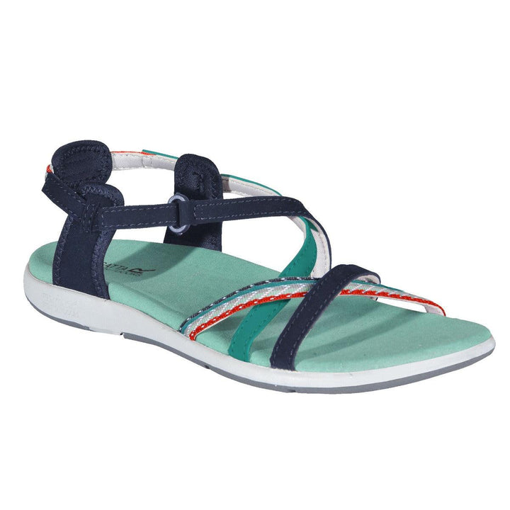 Regatta Lady Santa Roma Sandals - Navy/Ocean - Towsure