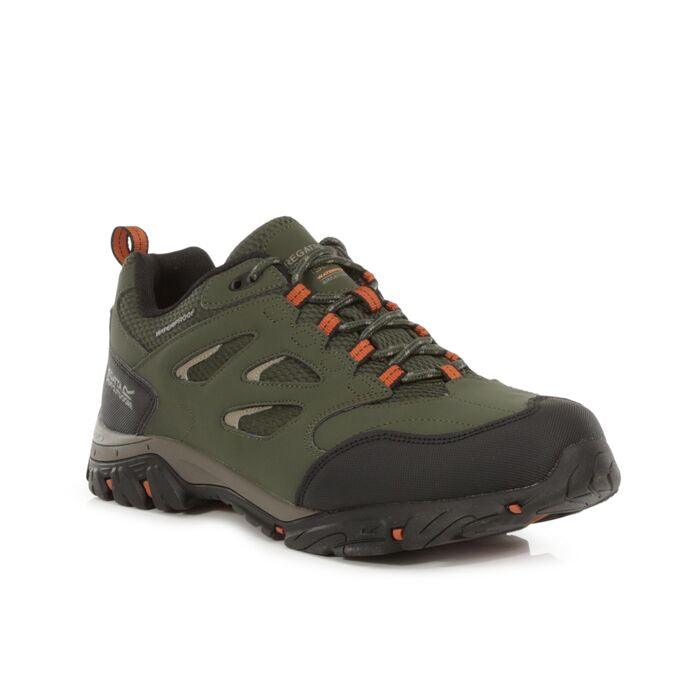 Regatta Men's Holcombe Waterproof Low Walking Shoes - Bayleaf