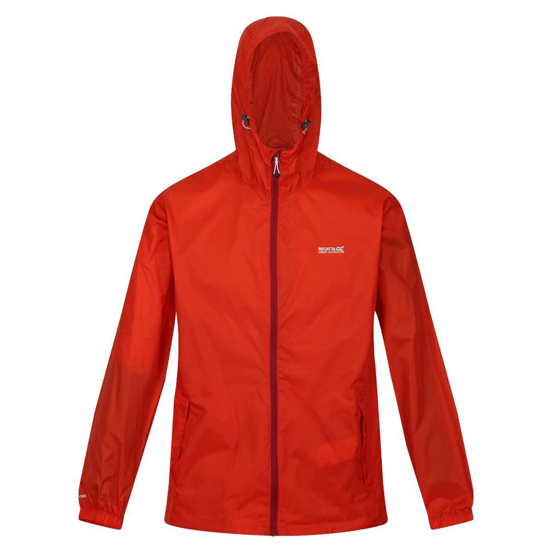 Regatta Men's Pack-It III Waterproof Jacket - Rusty Orange - Towsure