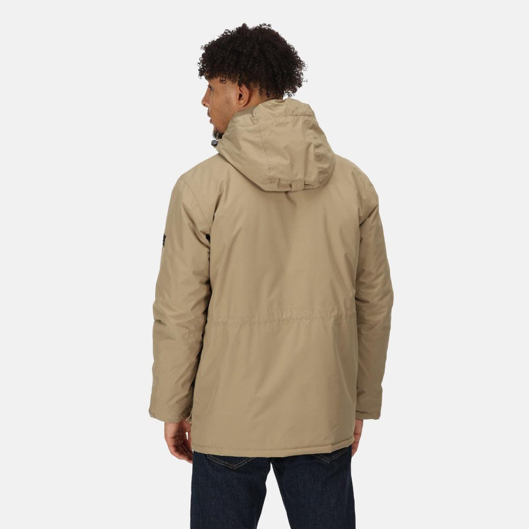 Regatta Men's Palben Waterproof Parka Jacket - Gold Sand - Towsure