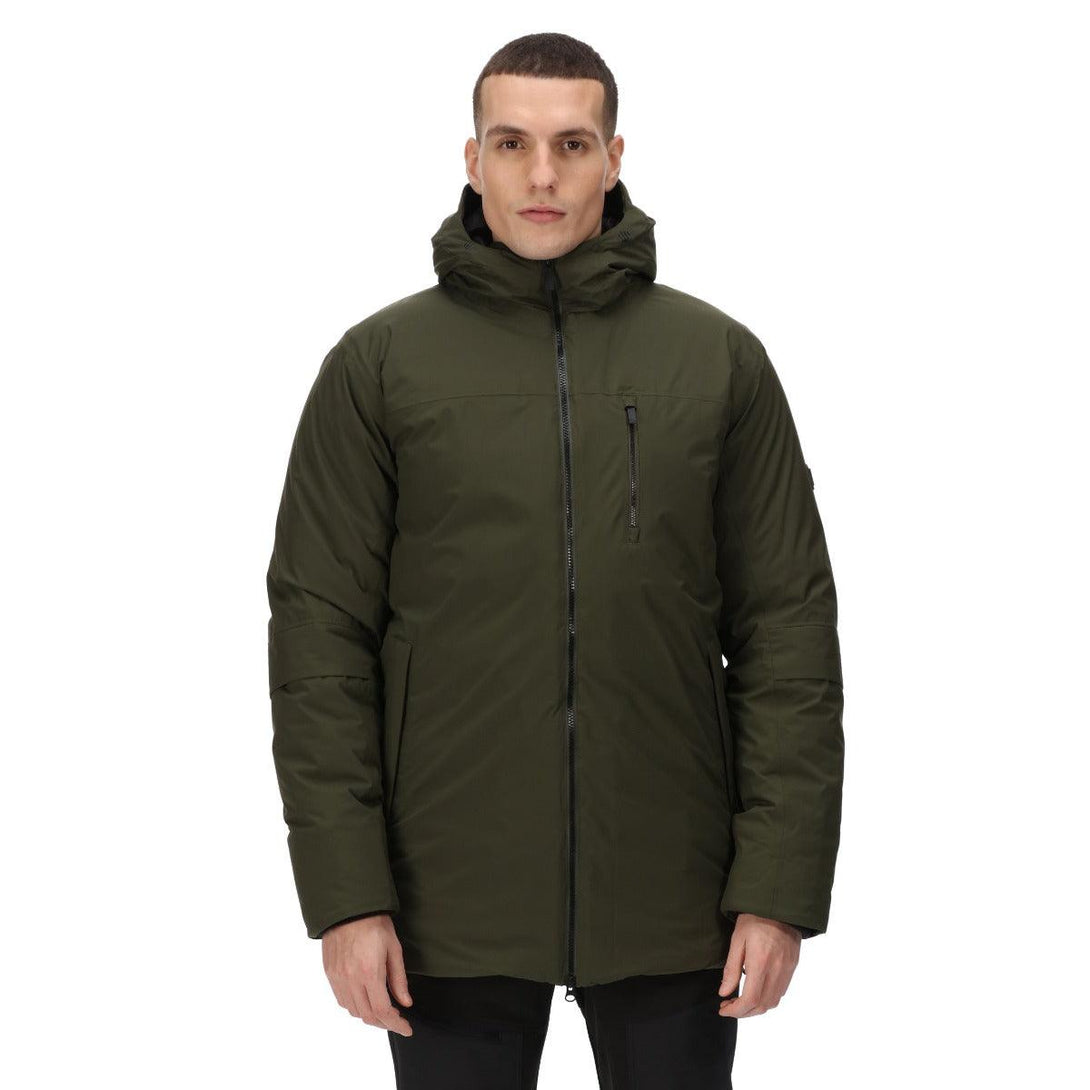 Regatta Men's Yewbank II Parka Jacket - Dark Khaki - Towsure