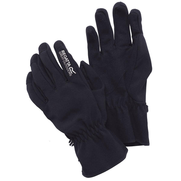 Regatta Mens Softshell Gloves - Black