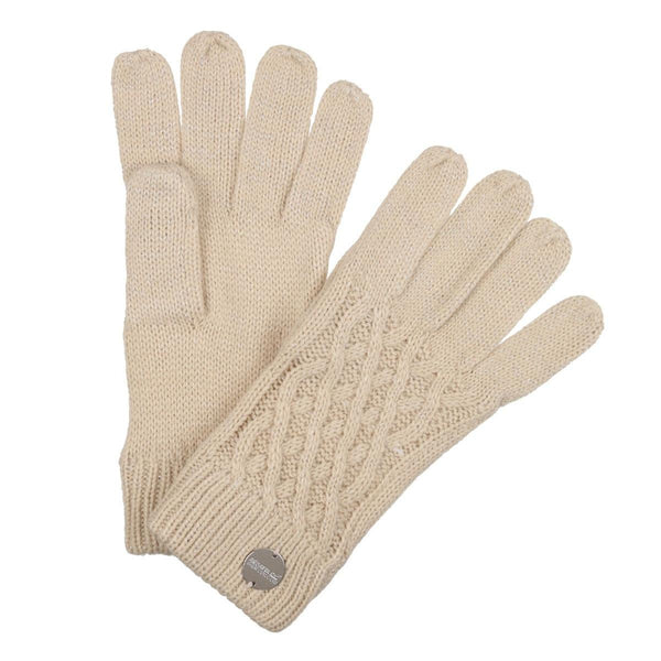 Regatta Multimix III Knit Gloves - Vanilla