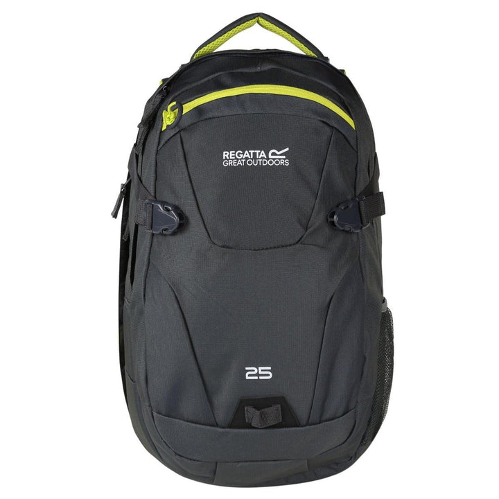 Regatta Paladen 25L Laptop Backpack - Ebony Neon Spring