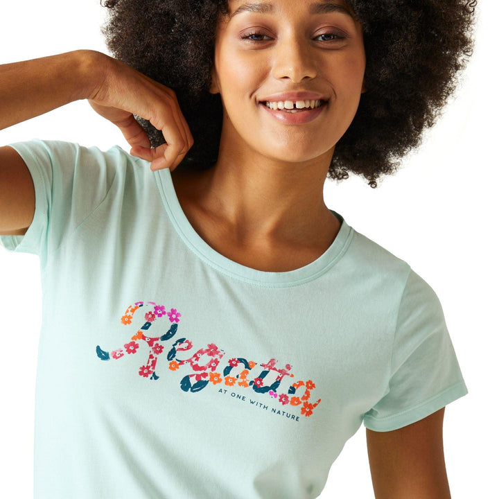 Regatta Women's Breezed VIII T-Shirt - Aqua - Towsure