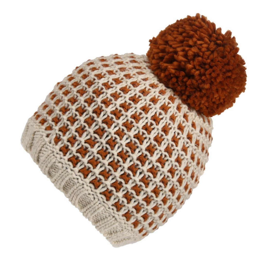 Regatta Women's Dalary Bobble Hat - Light Vanilla/Copper Almond - Towsure