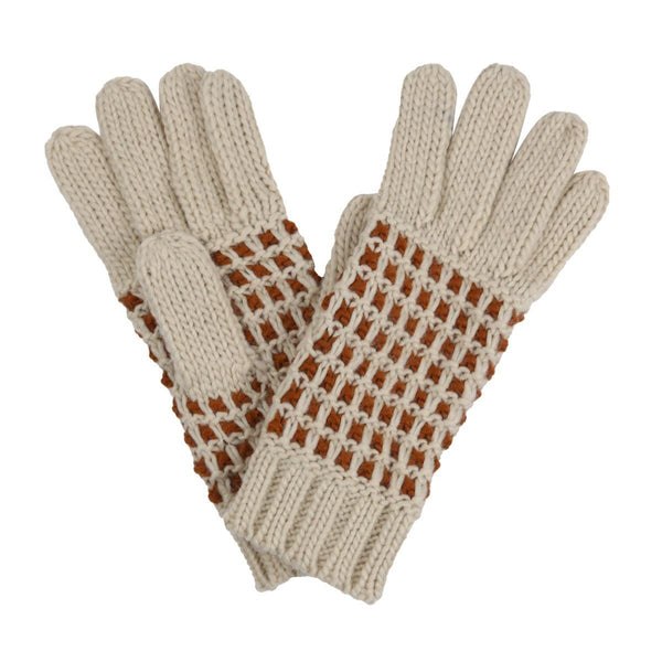 Regatta Women's Dalary Knitted Gloves -  Light Vanilla